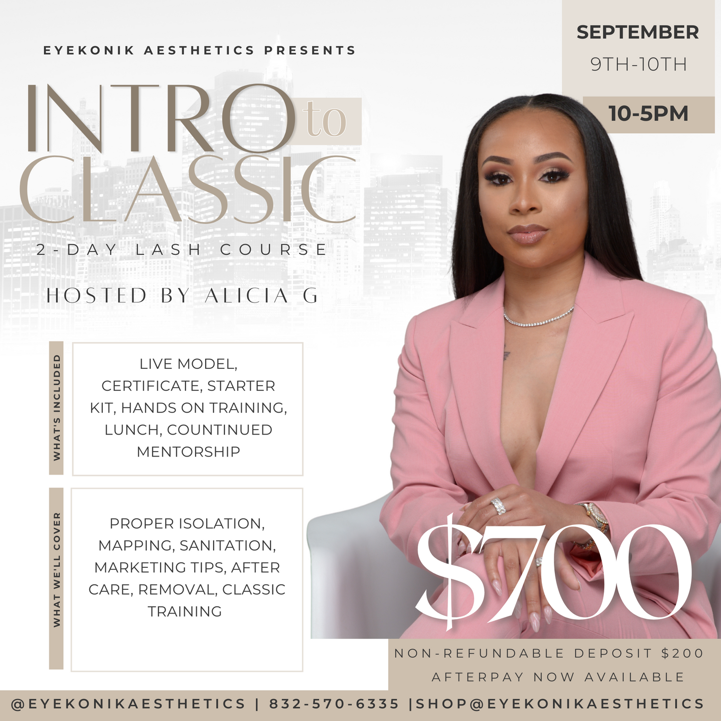Intro to Classic Lash Training